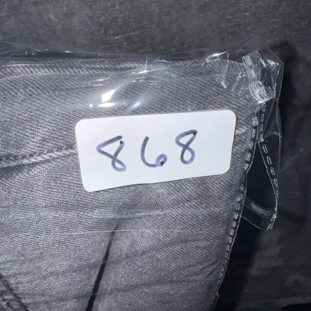 Mens 30x26 Levis 501 Original Fit Jeans Black Good Frayed Hem Button Fly 868